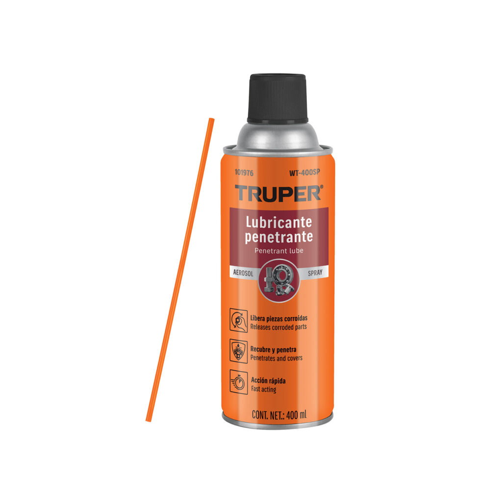 Lubricante penetrante en aerosol 400 ml, TRUPER