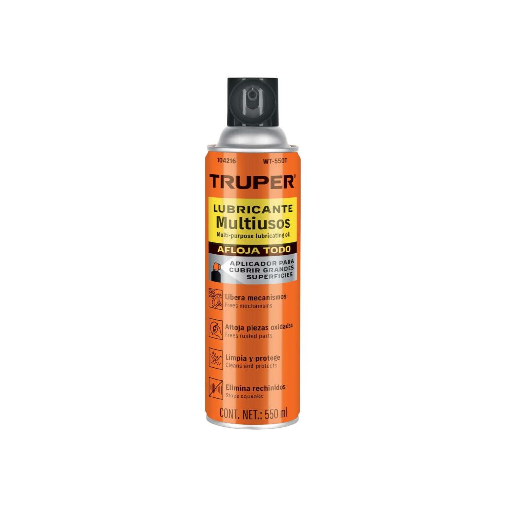 Lubricante multiusos aerosol para grandes superficies 550 ml